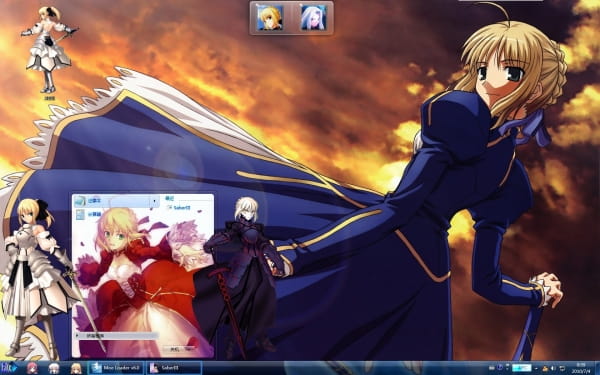 【win7主题】吾王Saber！王者归来！