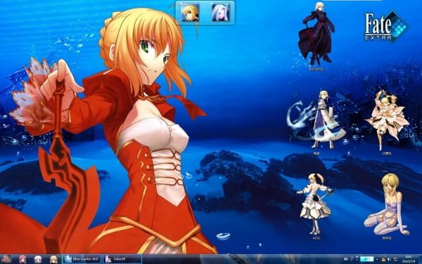 【win7主题】吾王Saber！王者归来！