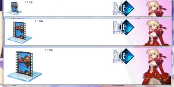 【win7主题】圣洁女王，百合无限 吾王saber XE版