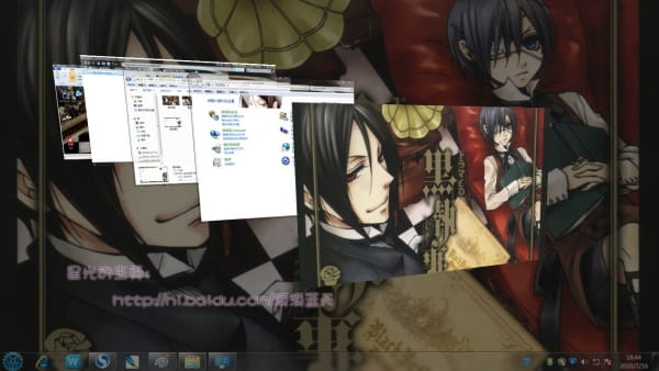 【win7主题】萌娘资源 黑执事 全人物