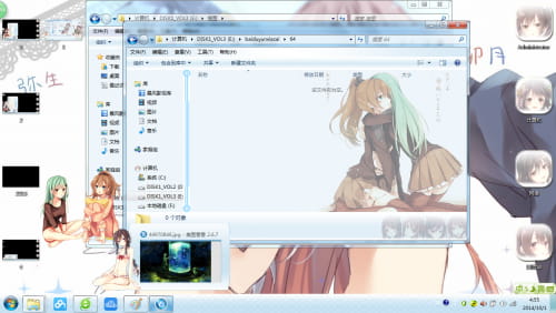 【win7主题】舰娘collection 画师遠坂あさぎ绘