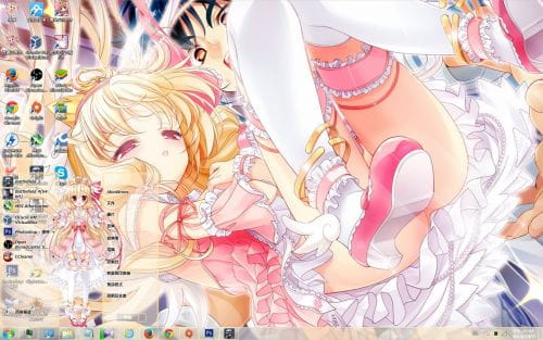 【win7主题】迷える2人とセカイのすべて迷途的两