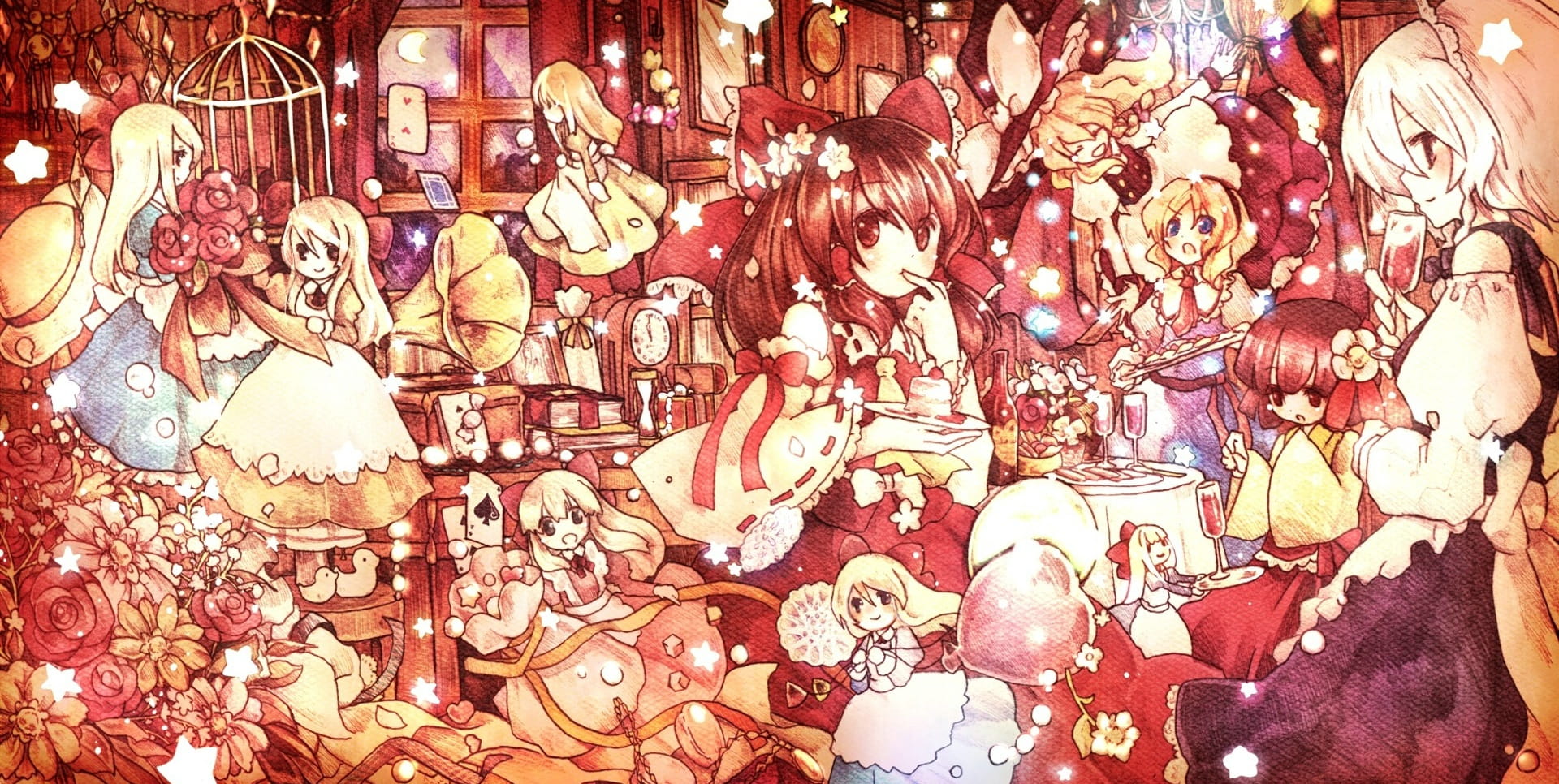 【win7主题】东方project萌娘资源 多人物 多色调