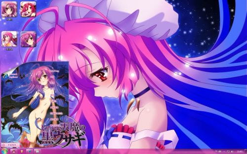 【win7主题】いつか天魔の黒ウサギ 曾几何时天魔