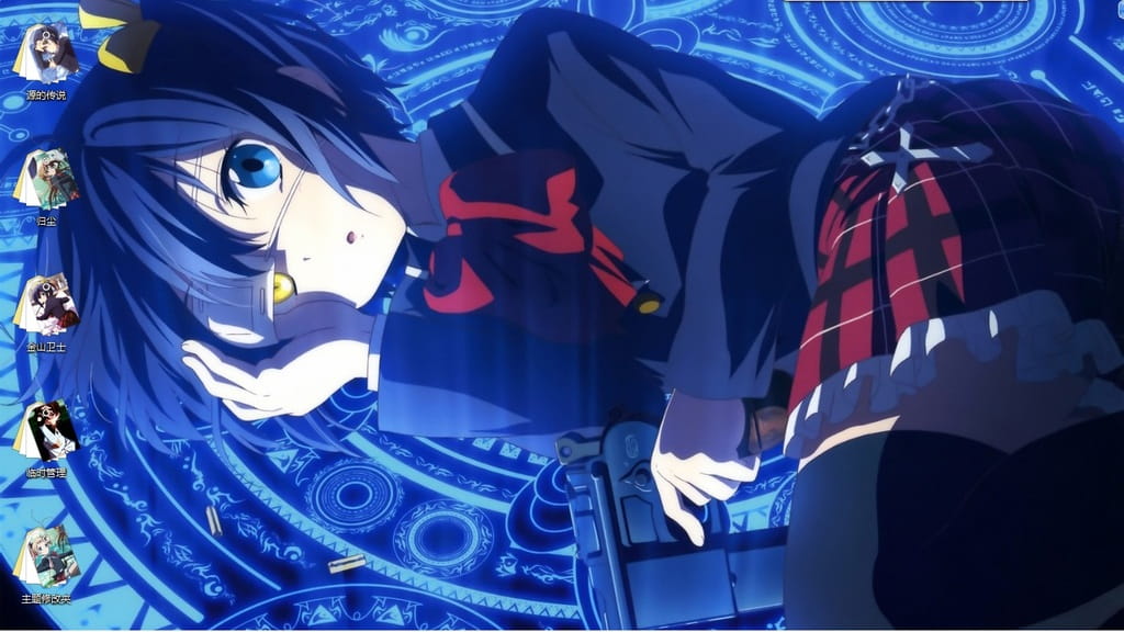 【win7主题】中二病也要谈恋爱 六花喵版