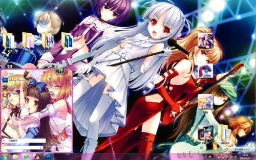 【win7主题】东方project萌娘资源 sayori东方