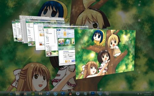 【win7主题】花丸幼稚园萌娘资源分享 幼女萌~卖