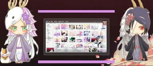 【win7礼包】夏目友人帐 分月祭の花儿夏目