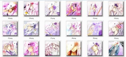 【win7礼包】夏目友人帐 分月祭の花儿夏目