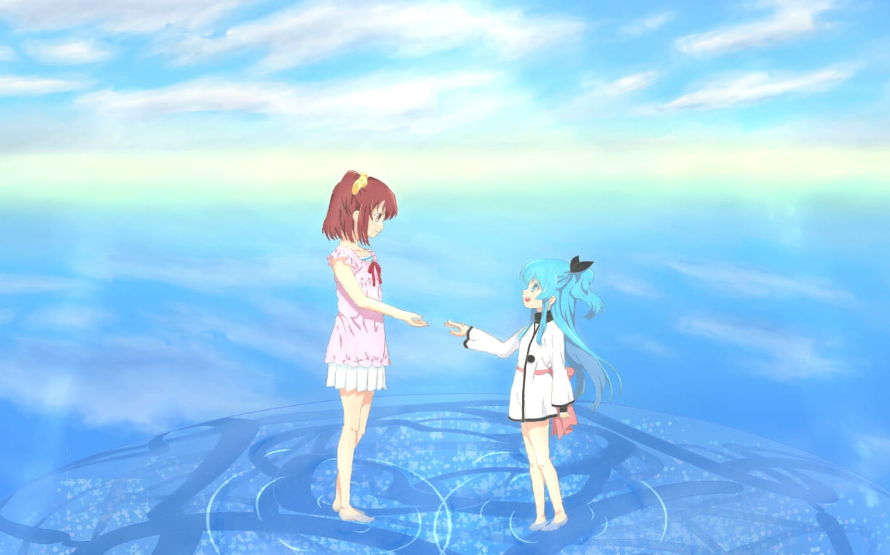 【win7主题】天体的秩序 蓝色萝莉诺埃尔来噜~